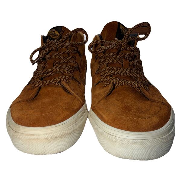 VANS Skate SK8-Mid Reissue MTE G Sudan Brown Marshmallow Mens Sz 10 D main image 10